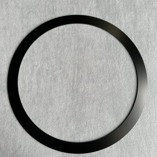 Tapa junta circular de aluminio compuesto de color negro